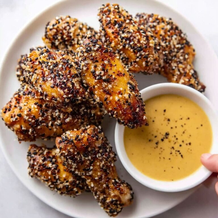 Air Fryer Chicken Tenders with Maple Mustard Dipping Sauce Recipe
