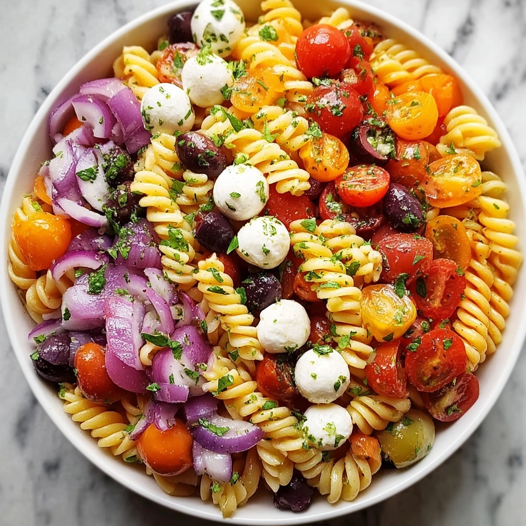 Italian Grinder Pasta Salad Recipe - Recipe Image
