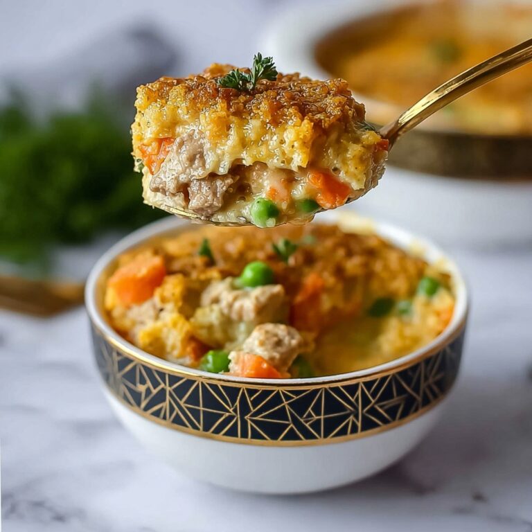 Sweet Potato Chicken Pot Pie Casserole Recipe