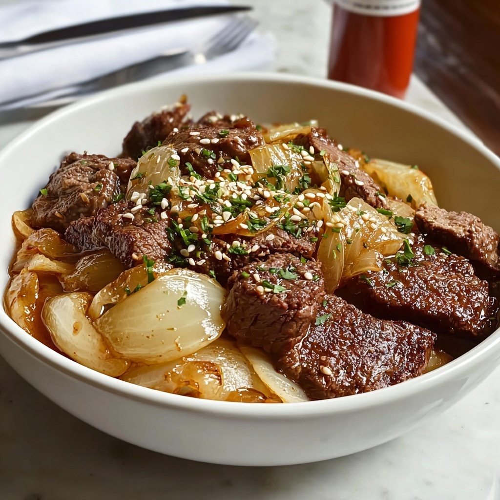 French Onion and Beef Dinner Recipe - Recipe Image