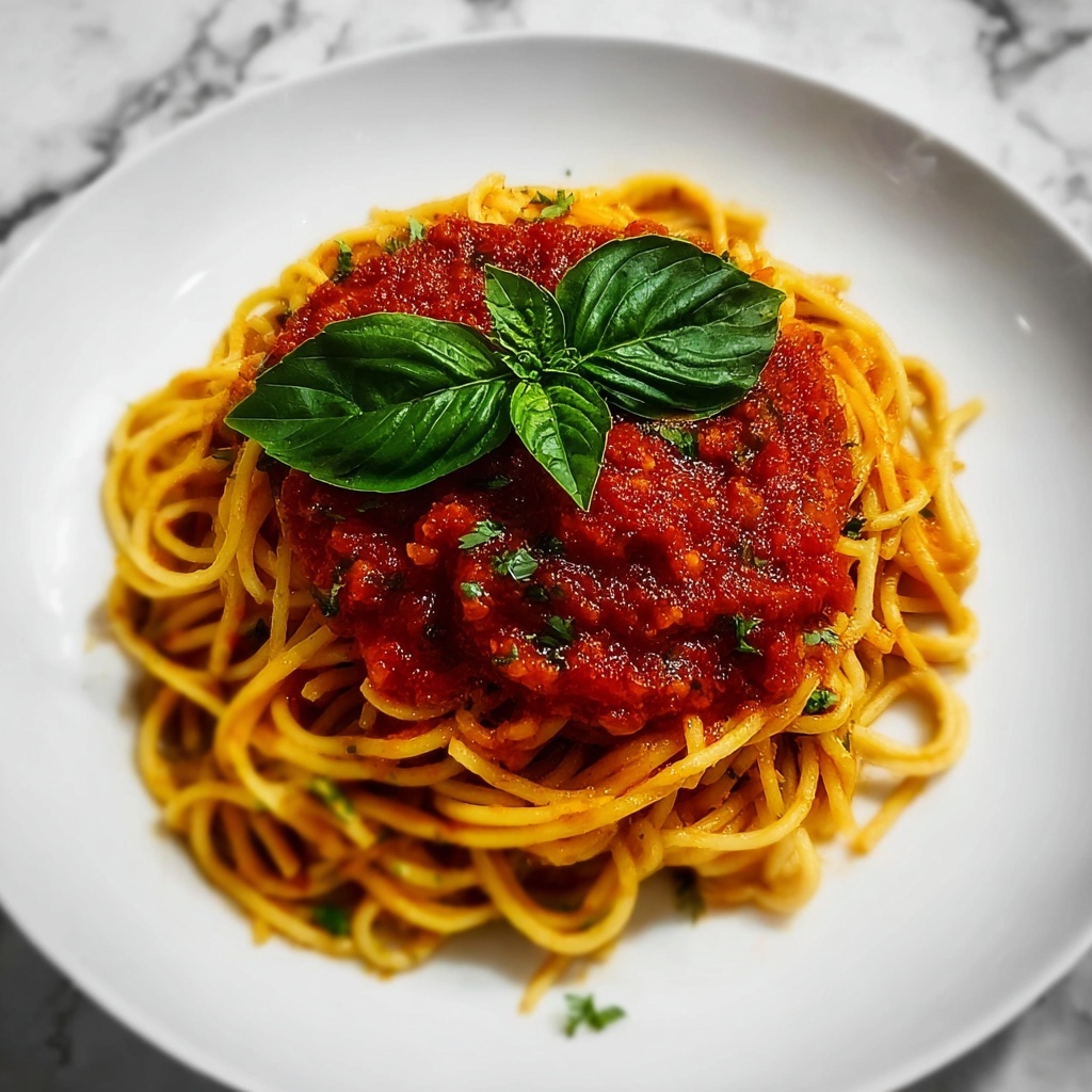 Homemade Spaghetti Sauce: 7 Simple Steps for Comforting Flavor Recipe - Recipe Image