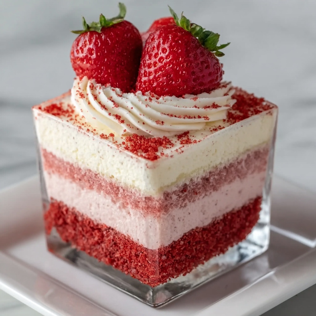 Strawberry Crunch Tres Leches Cups Recipe - Recipe Image