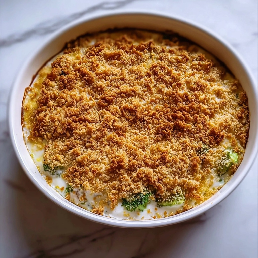 Broccoli Cauliflower Cheese Casserole Recipe - Recipe Image