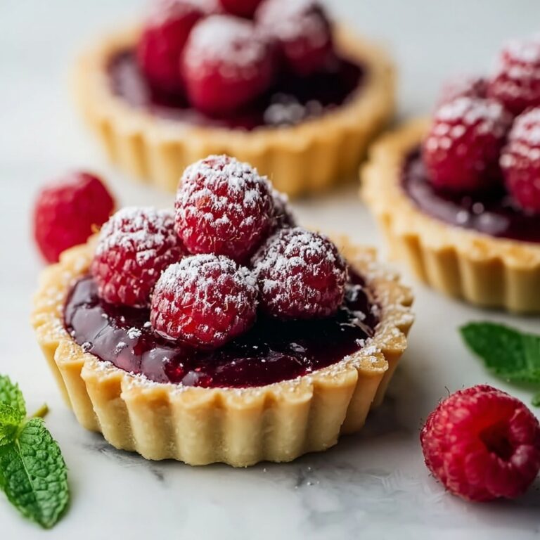 Vegan Raspberry Curd Tarts Recipe