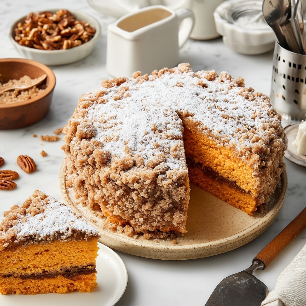 Vegan Sweet Potato Coffee Cake Recipe - Recipe Image