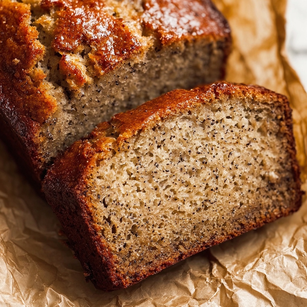 Moist and Flavorful Old Fashioned Banana Bread Bliss Recipe - Recipe Image