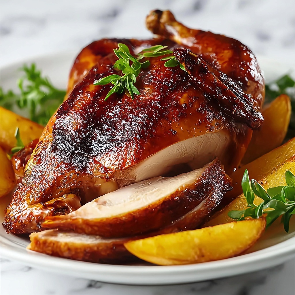 Master Crispy Roast Duck with Citrus and Herbs Recipe - Recipe Image