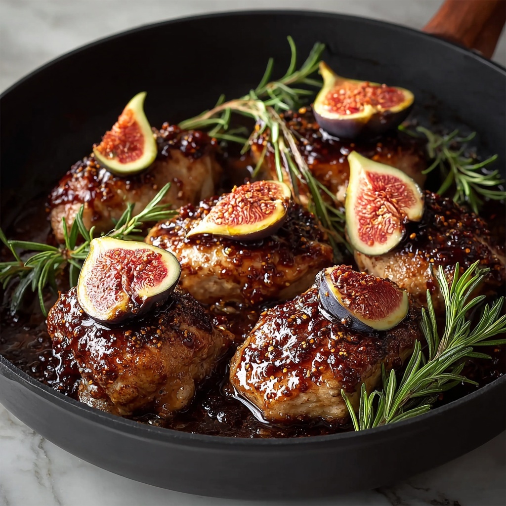 Balsamic Fig Glazed Chicken for a Stunning Weeknight Dinner Recipe - Recipe Image