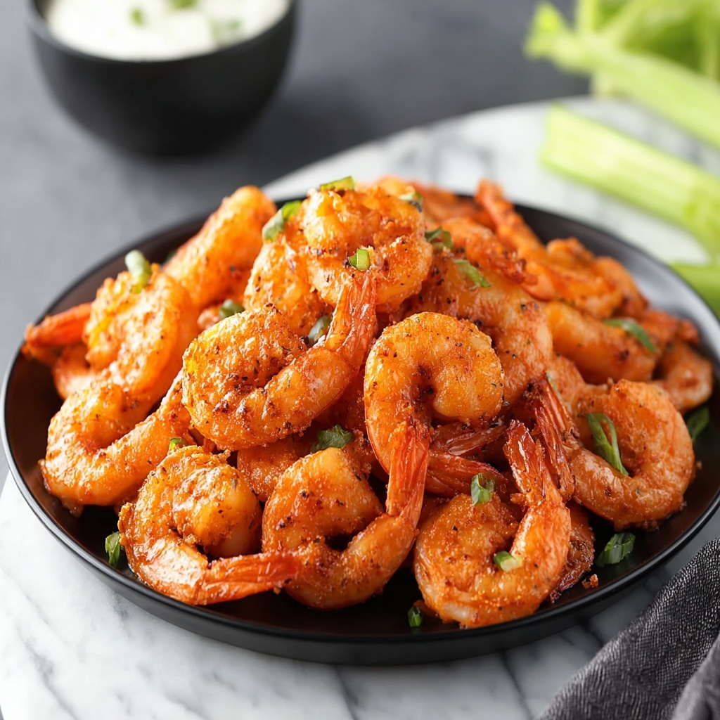 Buffalo Shrimp: Crispy, Zesty Bites for Ultimate Flavor Fun Recipe - Recipe Image
