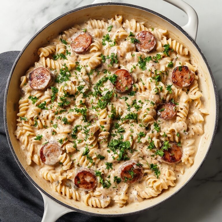 Creamy Smoked Sausage Pasta Recipe