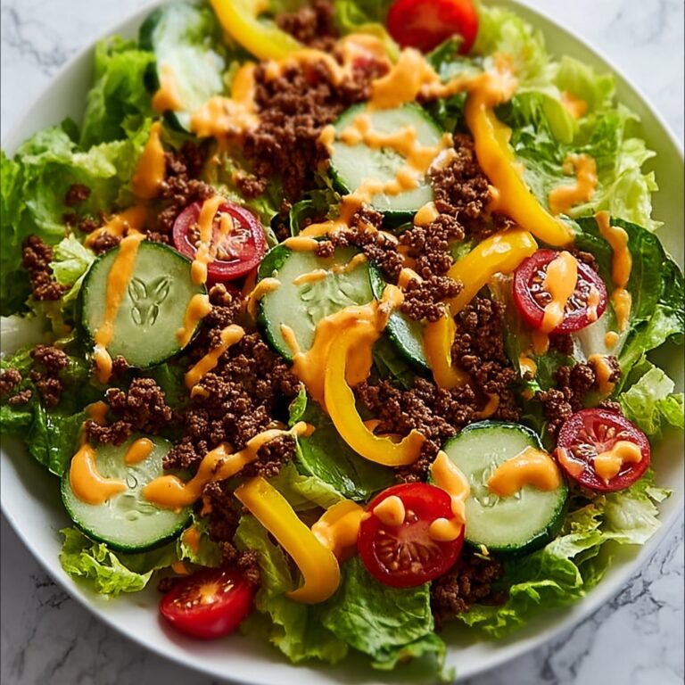 Easy Big Mac Salad Recipe