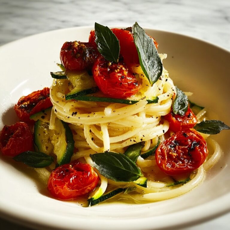 Zucchini and Cherry Tomato Pasta Recipe