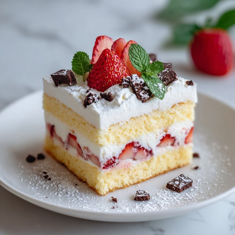 White Chocolate-Strawberry Tiramisu Recipe