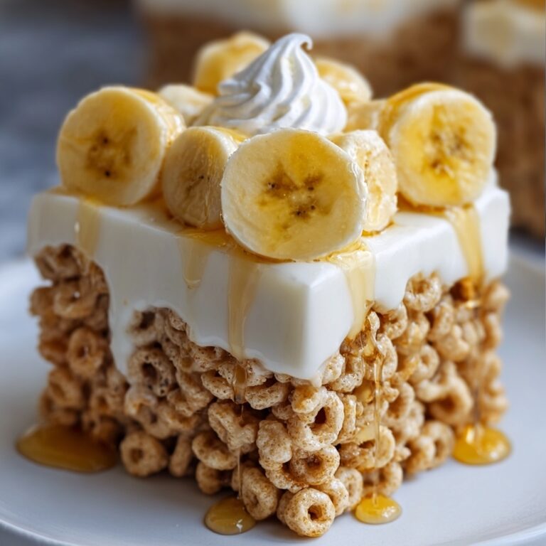 Banana Pudding Rice Krispies Treats Recipe