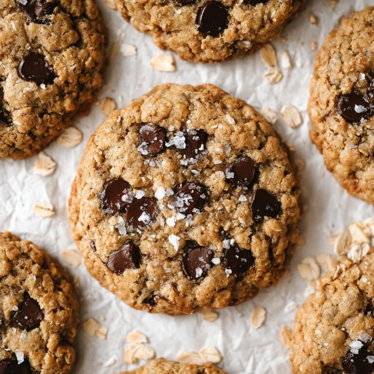 Vegan Oatmeal Chocolate Chip Cookies Recipe