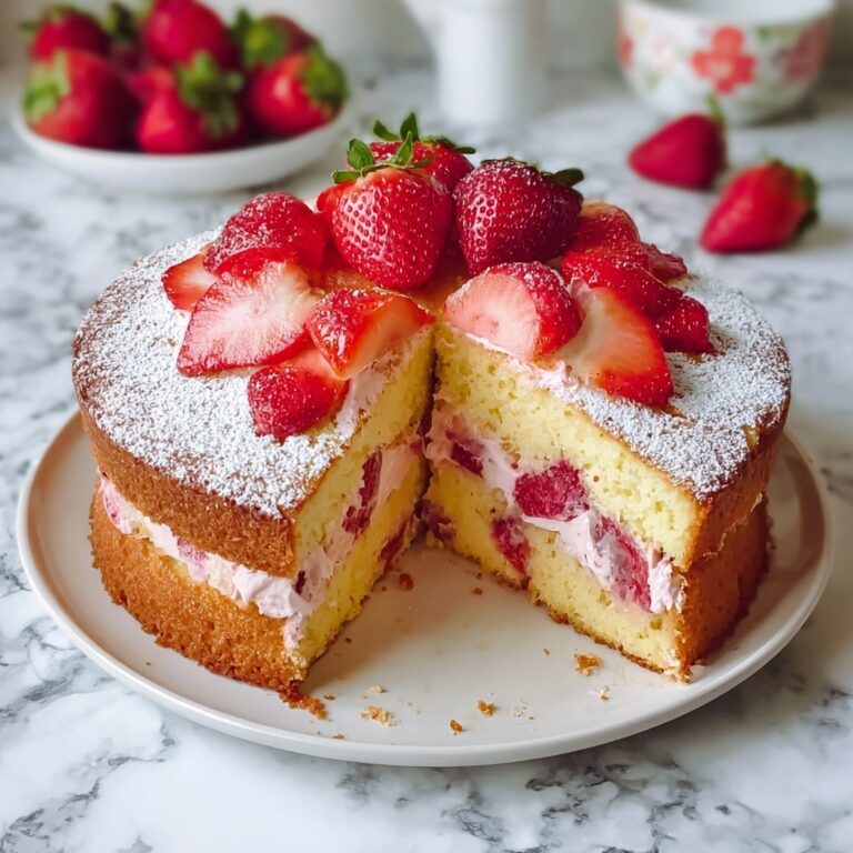 Strawberry Cheesecake Pound Cake Recipe