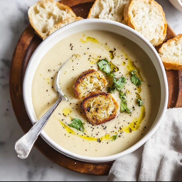 Comforting Classic Garlic Soup for Cozy Nights In Recipe