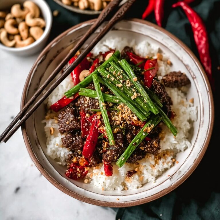 20 Minute Korean Gochujang Beef Bowls Recipe