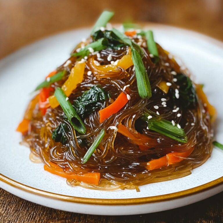Korean Sweet Potato Glass Noodle Stir-Fry Recipe