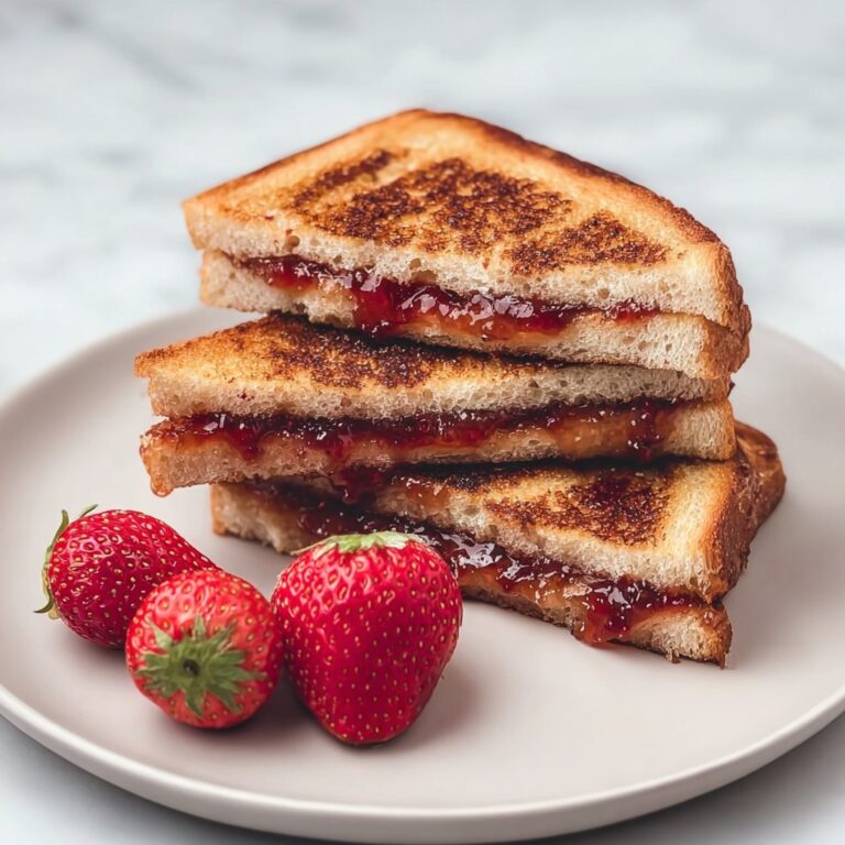 Peanut Butter Jelly Stuffed French Toast Recipe