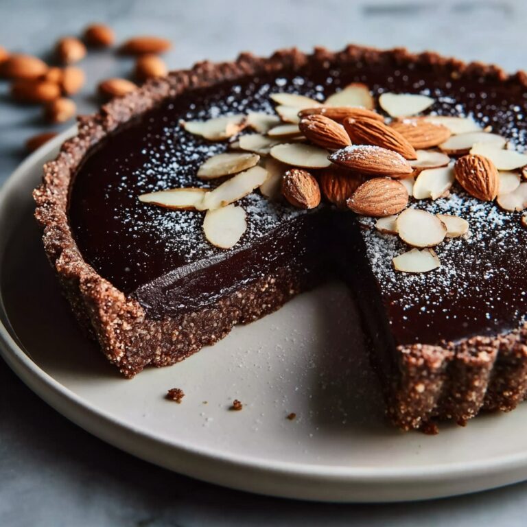 Chocolate Almond Tart Recipe