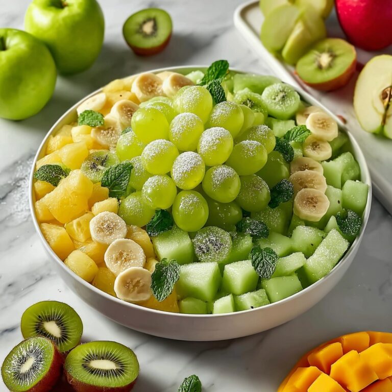 Leprechaun Green Fruit Salad Recipe
