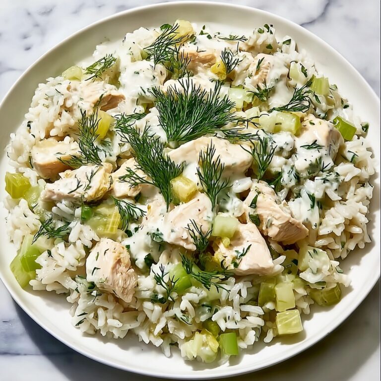 Dump-and-Bake Chicken Tzatziki Rice: 5-Minute Flavor Fix Recipe