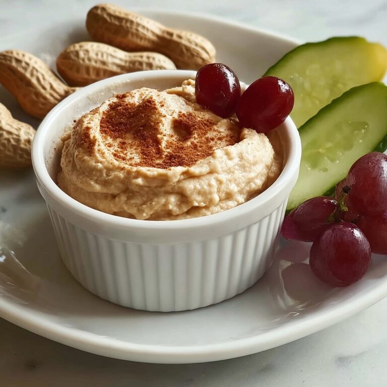 Spiced Peanut Butter Yogurt Dip Recipe
