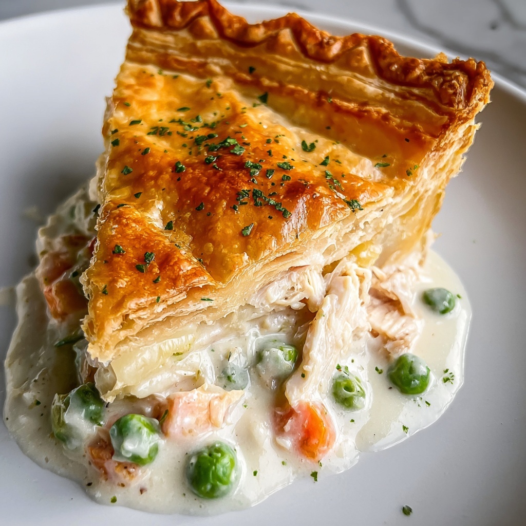 Creamy Chicken Pot Pie Recipe - Recipe Image