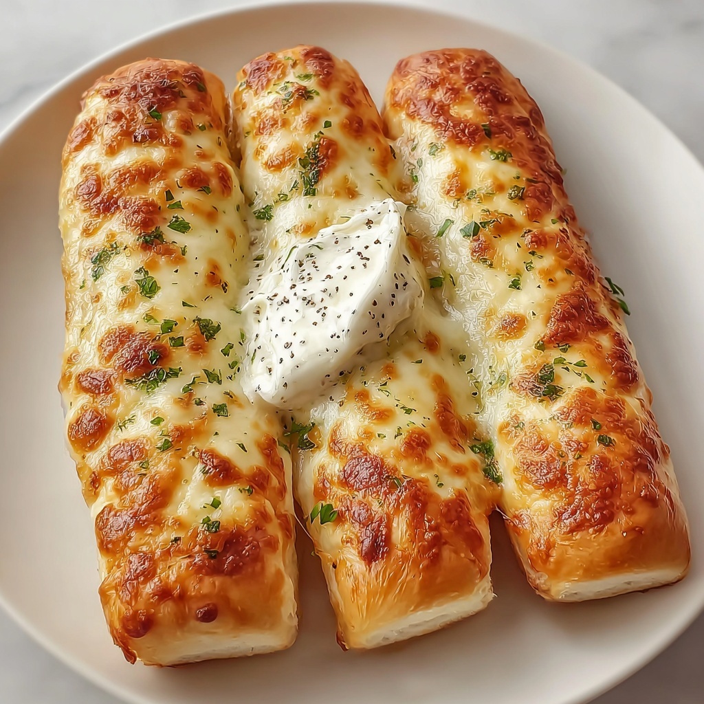 Cheesy Garlic Breadsticks: 7 Steps to Pure Delight Recipe - Recipe Image