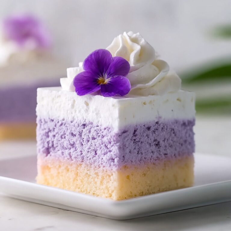 Taro Ube Cloud Cake: Delightfully Light Dessert for Everyone Recipe