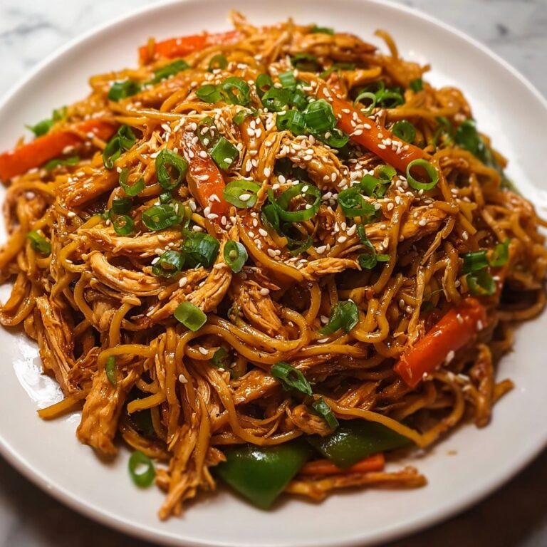 Chicken Lo Mein Spaghetti Recipe