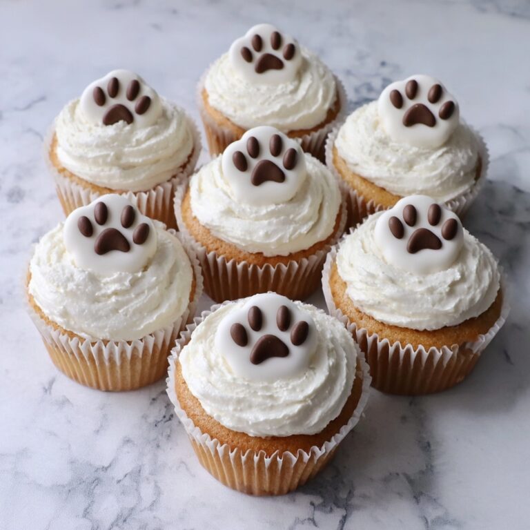 Delicious Polar Bear Paw Cupcakes to Wow Your Guests Recipe