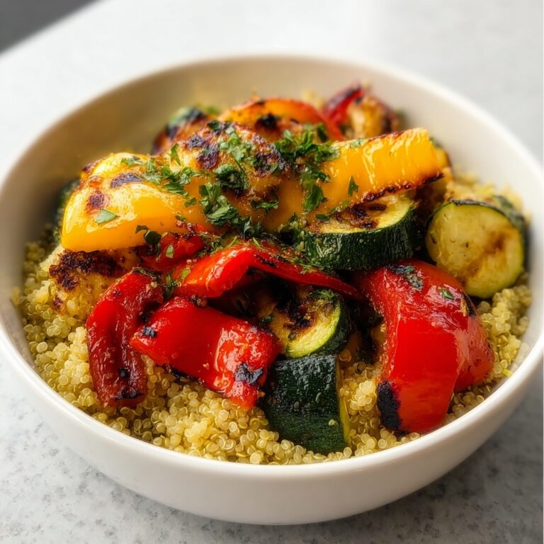 Grilled Veggie Quinoa Salad Recipe