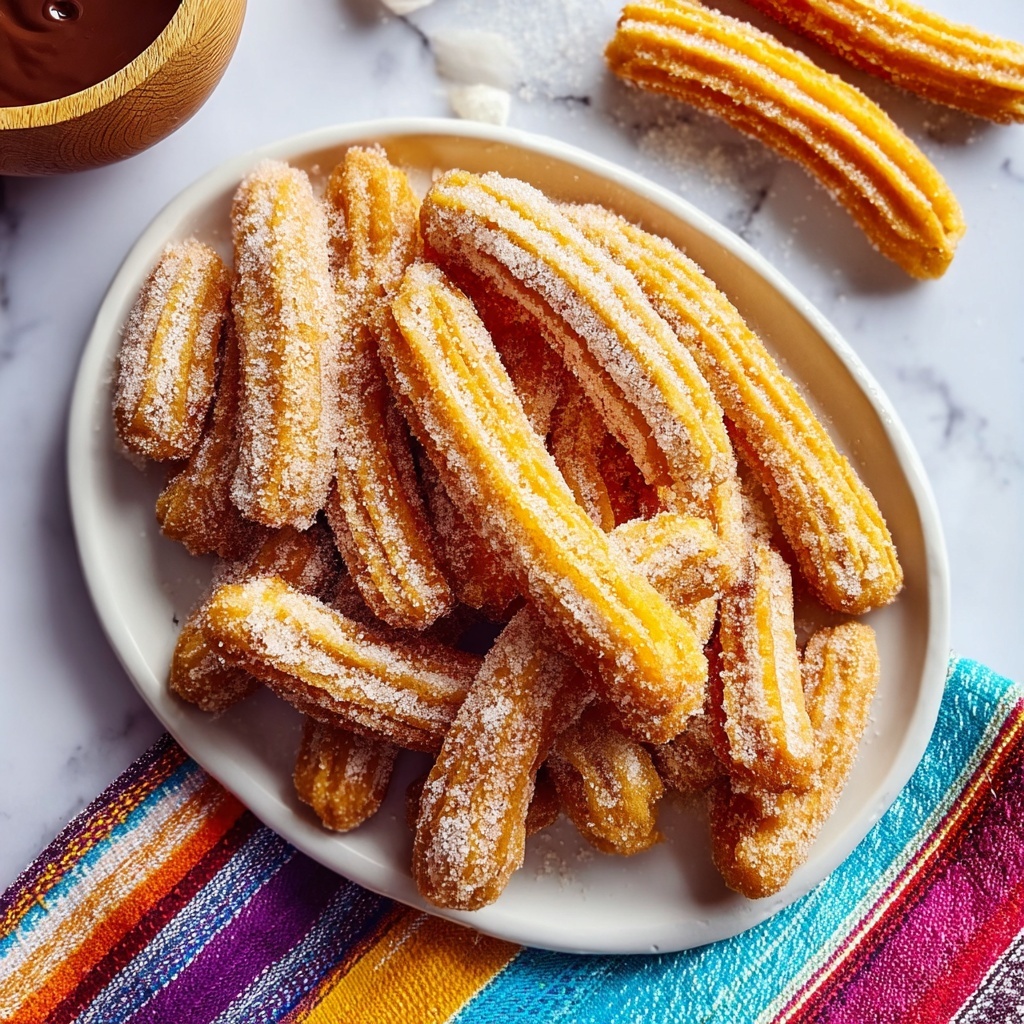 Homemade Mexican Churros: Crispy, Sweet Joy in Every Bite Recipe - Recipe Image