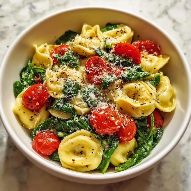 Spinach Tomato Tortellini Recipe