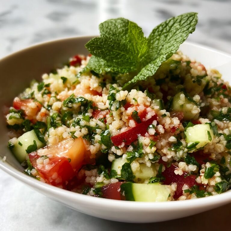 Comforting White Bean Tabbouleh Salad in Just 25 Minutes Recipe