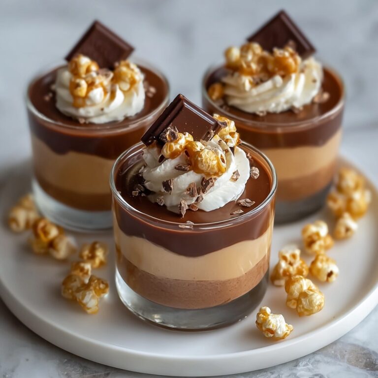 Decadent Snickers Mousse Cups Recipe