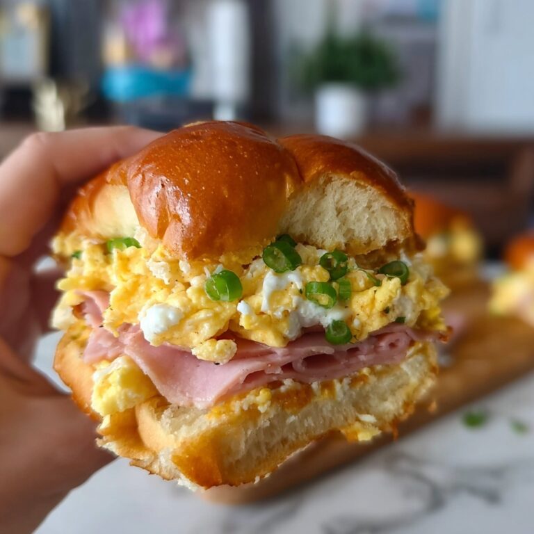 Tasty Hawaiian Roll Breakfast Sandwiches Recipe