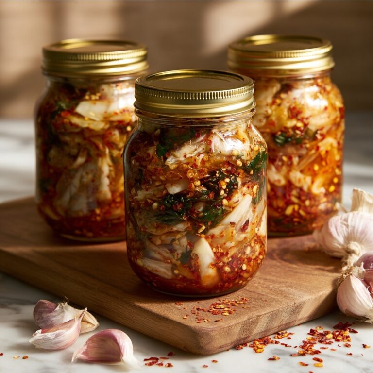 Easy Vegan Kimchi Recipe