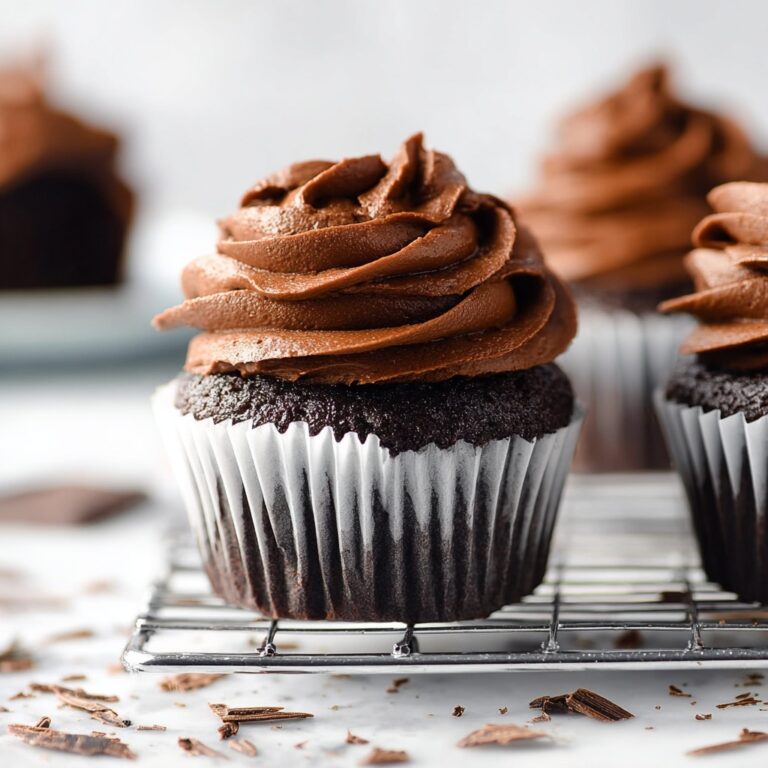 Vegan Chocolate Cupcakes with Whipped Ganache Recipe