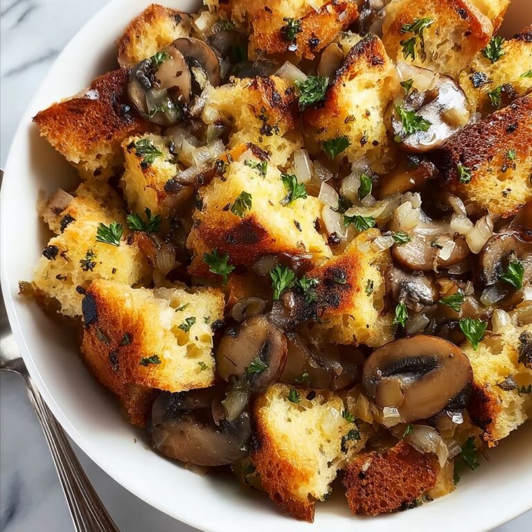 Mushroom Herb Stuffing Recipe
