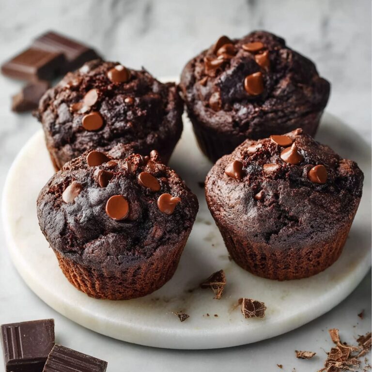 Irresistible Chocolate Zucchini Muffins Recipe