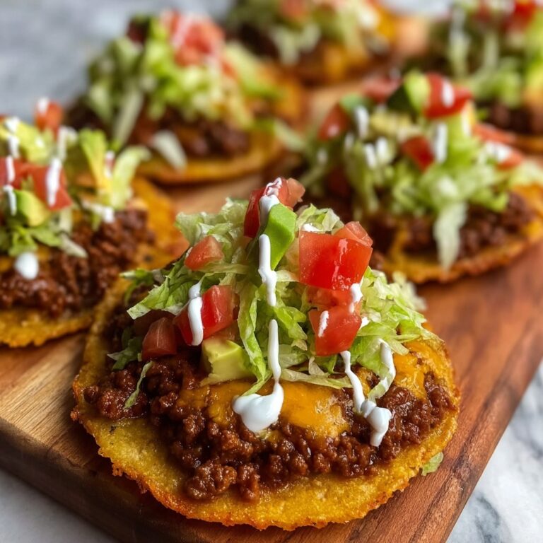 Ground Beef Tostadas Recipe
