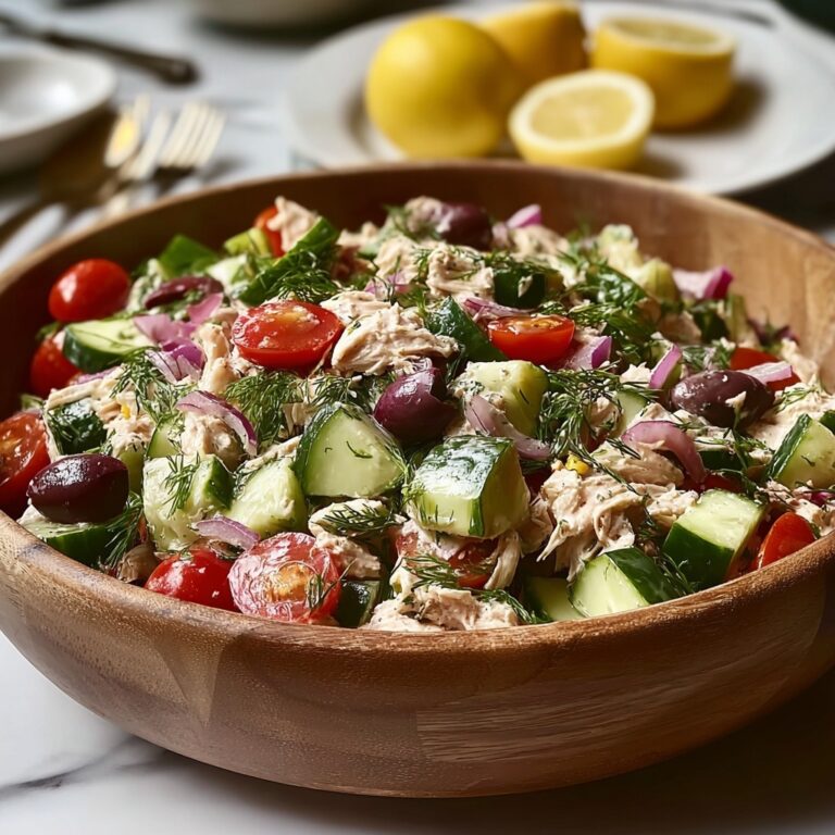 Mediterranean Tuna Salad Recipe