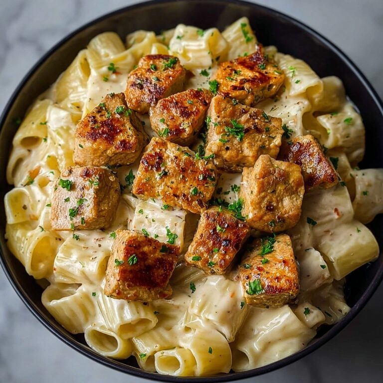 Creamy Parmesan Chicken Rigatoni Recipe