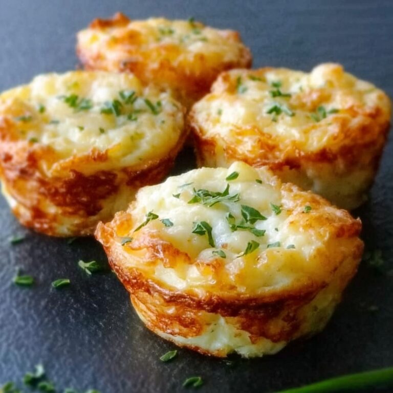 Easy Mashed Potato Muffins Recipe