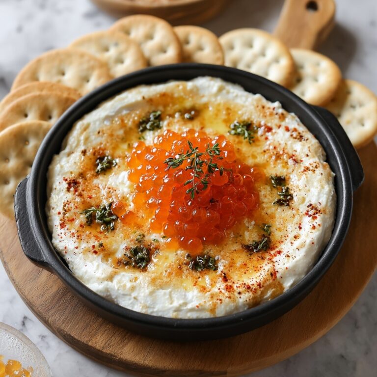 Cream Cheese Dip with Spicy Pollock Roe (Mentai Cheese Dip) Recipe