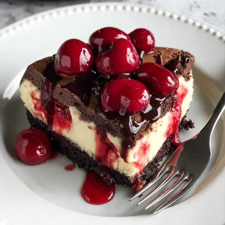 Cherry Cheesecake Brownies Recipe
