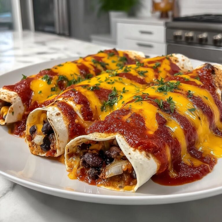 Bean and Cheese Enchiladas Recipe